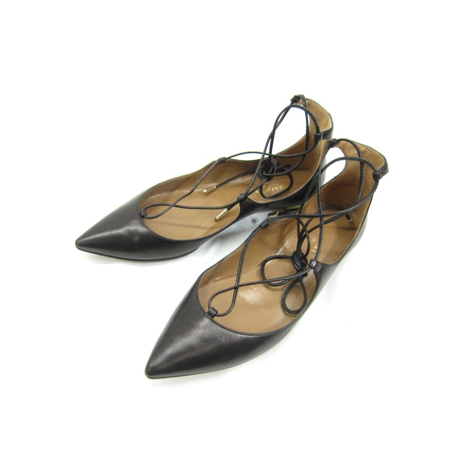 Aquazzura AQUAZZURA アクアズーラ CHRISTY FLAT BLACK CHRFLAA0