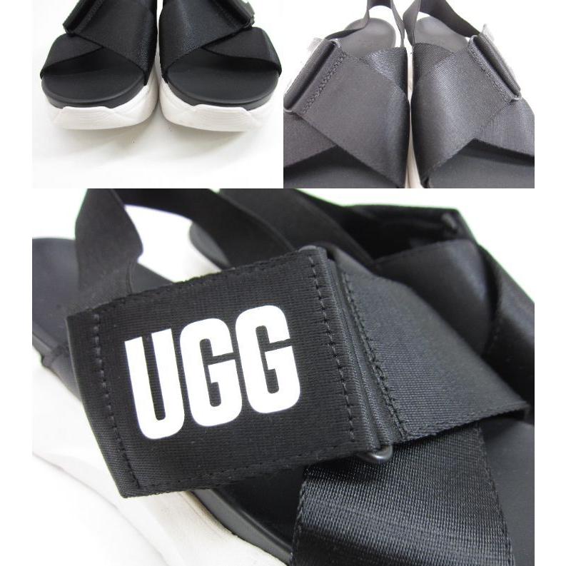 最終値下げ 極美品UGG La Breezeブラック 厚底サンダル 24センチ 最終値下げ 極美品UGG La Breezeブラック 厚底サンダル 24センチ