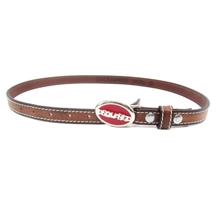 DSQUARED2 ディースクエアード バックル ベルト 革製 ∠UA11240 DSQUARED2 ディースクエアード バックル ベルト 革製 ∠UA11240