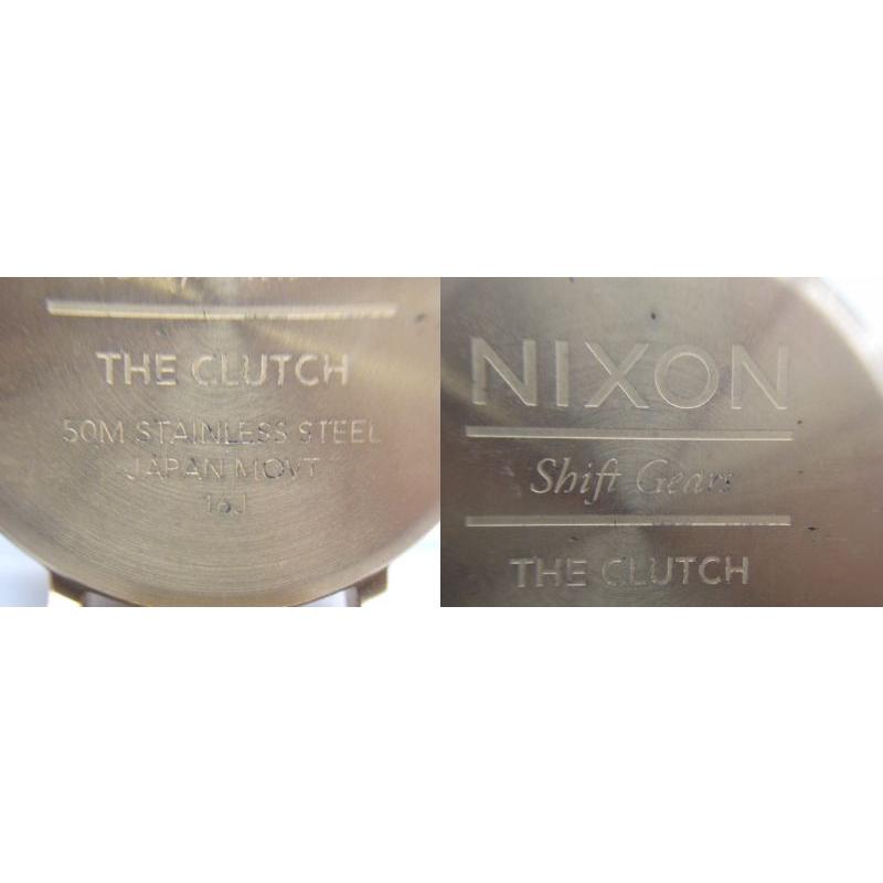 NIXON ニクソン CLUTCH ALL ROSE GOLD/ GRAY 腕時計 ∠UA10774｜thrift-webshop｜07