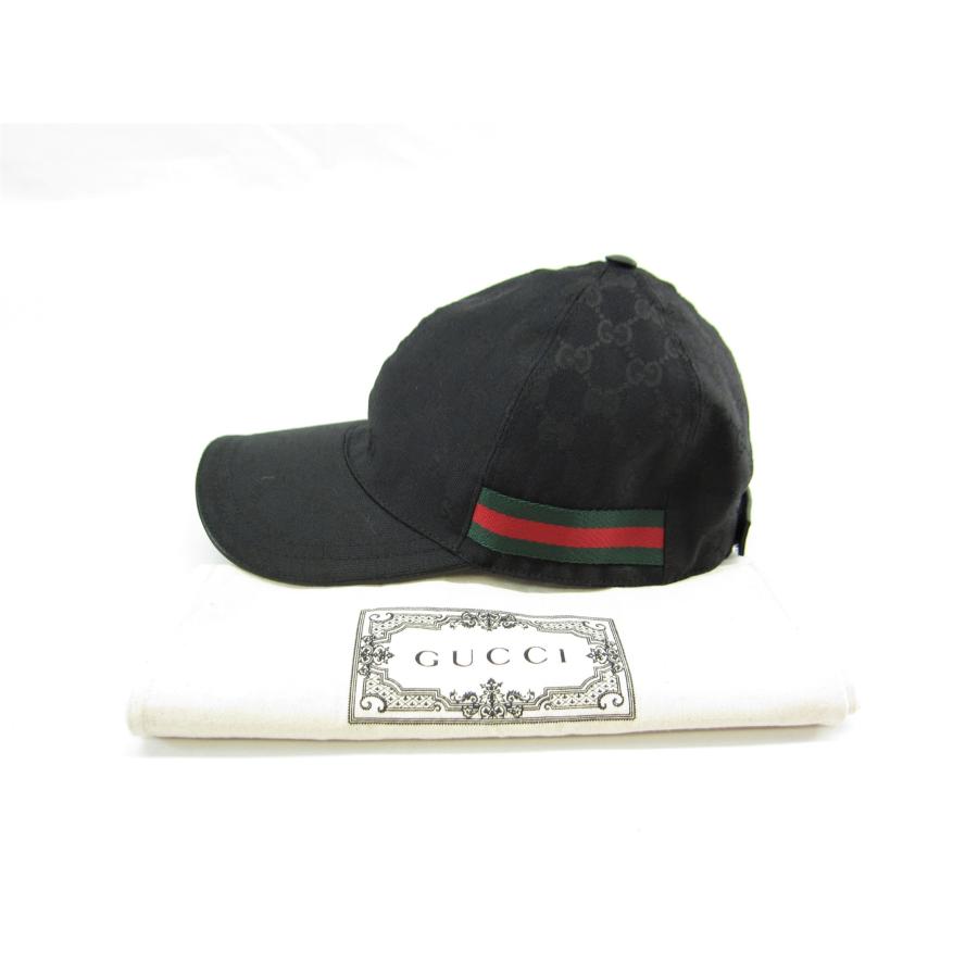GUCCI グッチ GG キャンバスベースボールキャップ L59cm 20005 帽子 