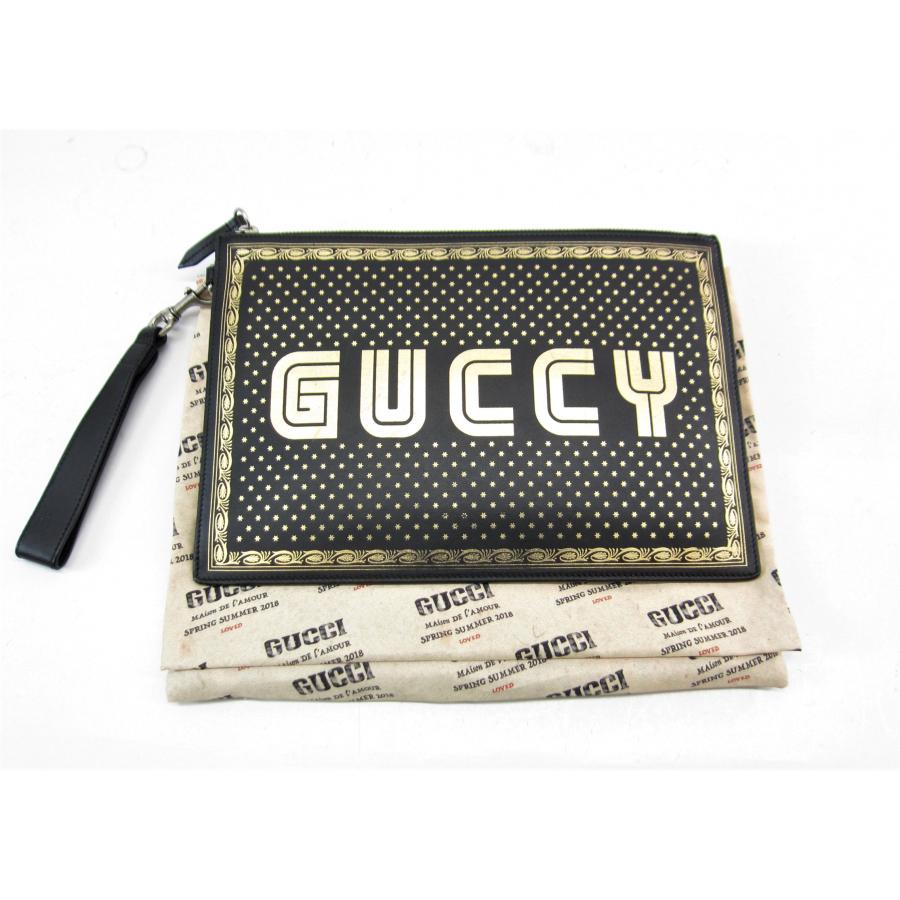 GUCCI グッチ GUCCY SEGA プリントクラッチバッグ 510489 ∠UP3333 