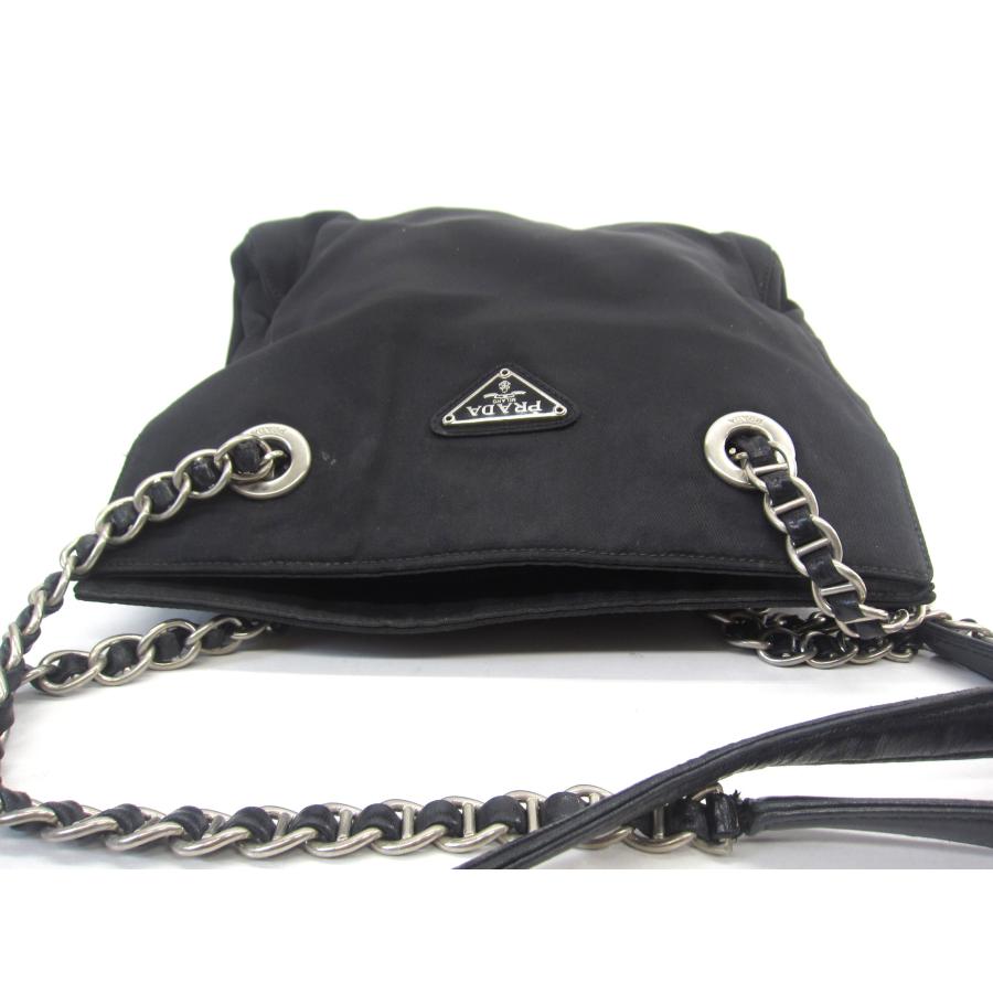 PRADA プラダ B4418 チェーン ショルダーバッグ ナイロン 鞄 PRADA プラダ B4418 チェーン ショルダーバッグ ナイロン 鞄
