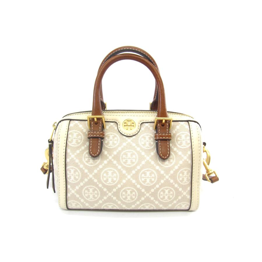 TORY BURCH（トリーバーチ） モノグラム ミニバレル バッグ 鞄