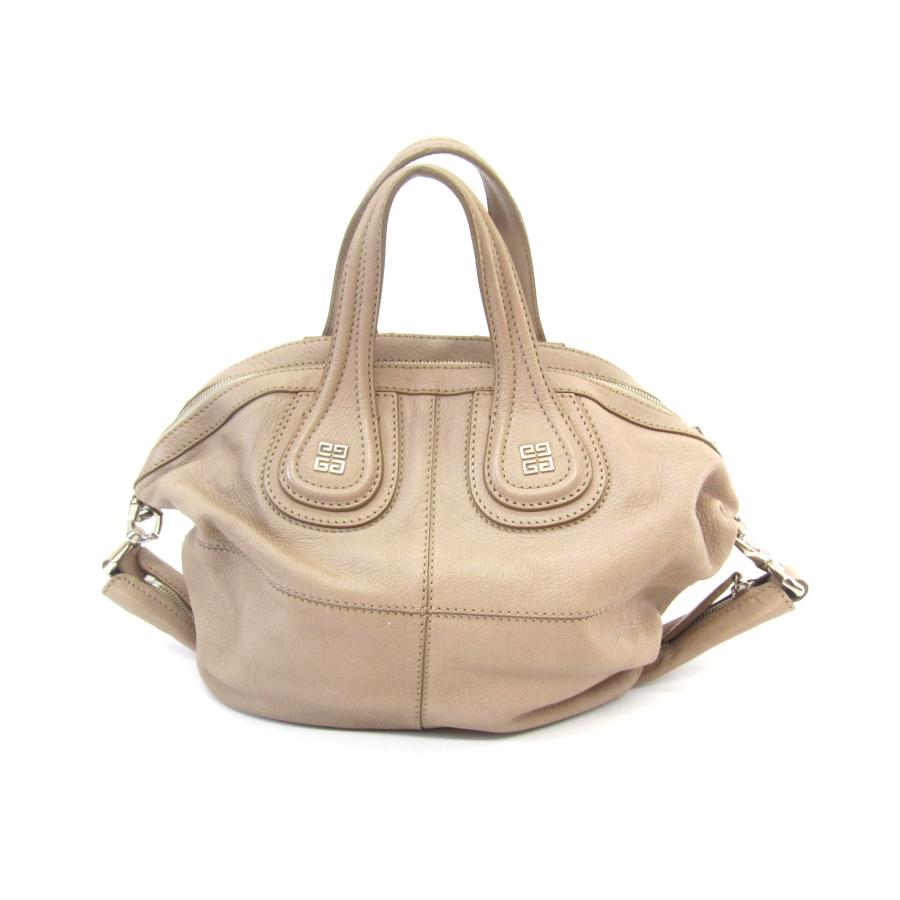 極希少✨ジバンシー ナイチンゲール 2way ボストンバッグ レザー 4Gロゴ GIVENCHY（ジバンシィ） 2way バッグ ナイチンゲール レディース 鞄