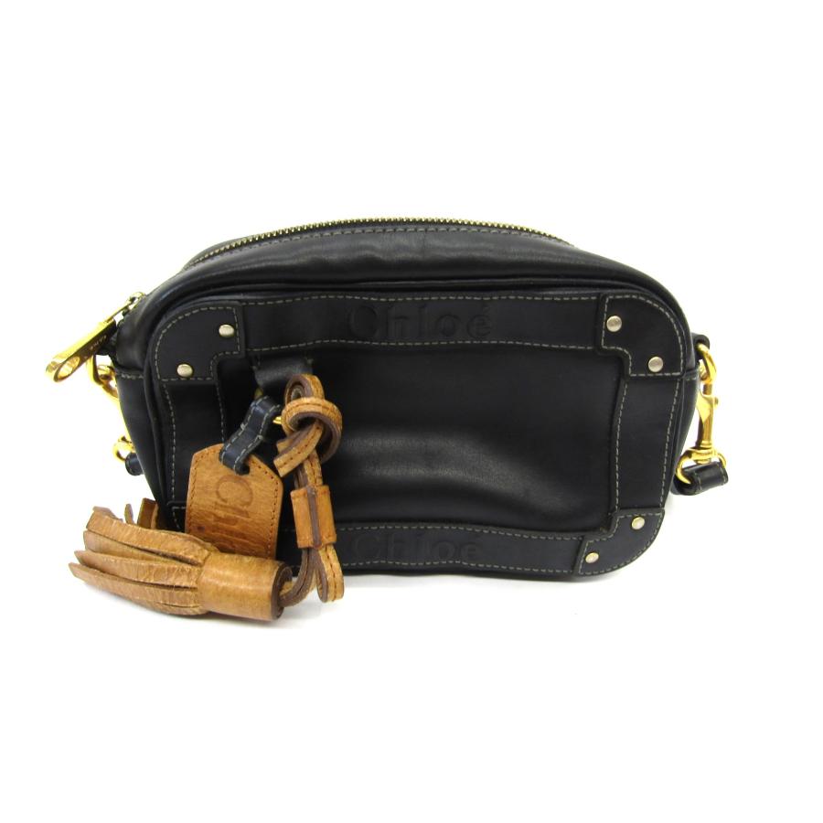 8AAM017 Chloe クロエ エデン ショルダーバッグ EDEN 現状品 Chloe（クロエ） Eden ショルダーバッグ レザー 鞄 .∠UP5951