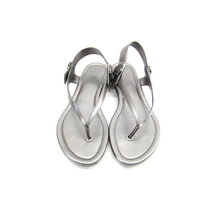TORY BURCH トリーバーチ シルバー サンダル SIZE:6M(約23cm) ∠UP3781 