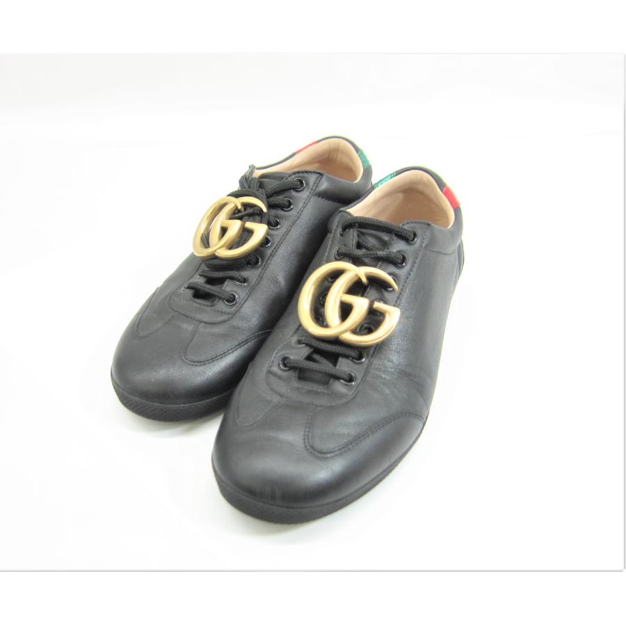 GUCCI グッチ レザーシューズ サイズ：6.5 メンズ 靴 □UP2990 : u-167 