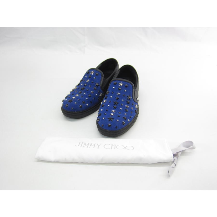 JIMMY CHOO ジミーチュウ ローカットスニーカー スリッポン スタッズ 