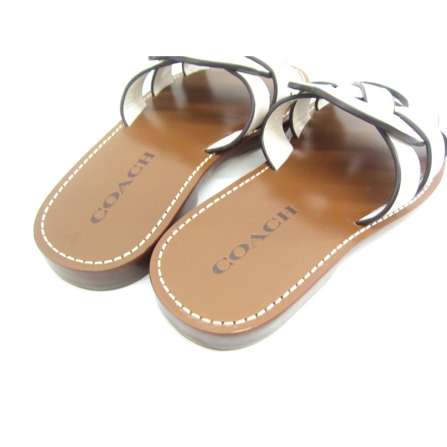 COACH コーチ イッサ サンダル レディース ホワイト SIZE:35.5 COACH コーチ イッサ サンダル レディース ホワイト SIZE:35.5
