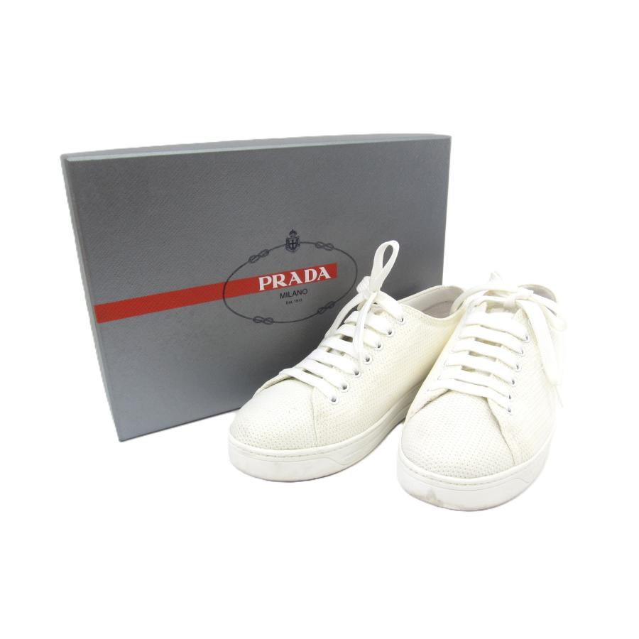 PRADA（プラダ） 3E6187 ローカット スニーカー SIZE:36.5 靴 ∠UP4930