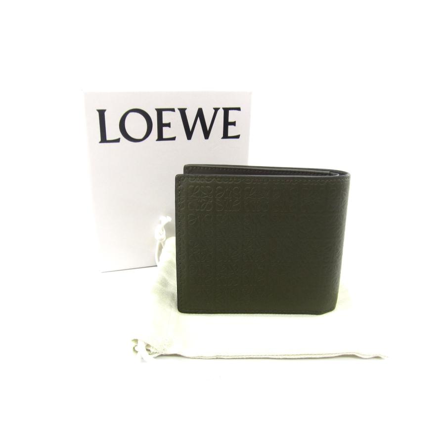 美品✨LOEWE ロエベ リピート アナグラム 二つ折り 折り財布 LOEWE（ロエベ） リピート アナグラム バイフォールド 二つ折り