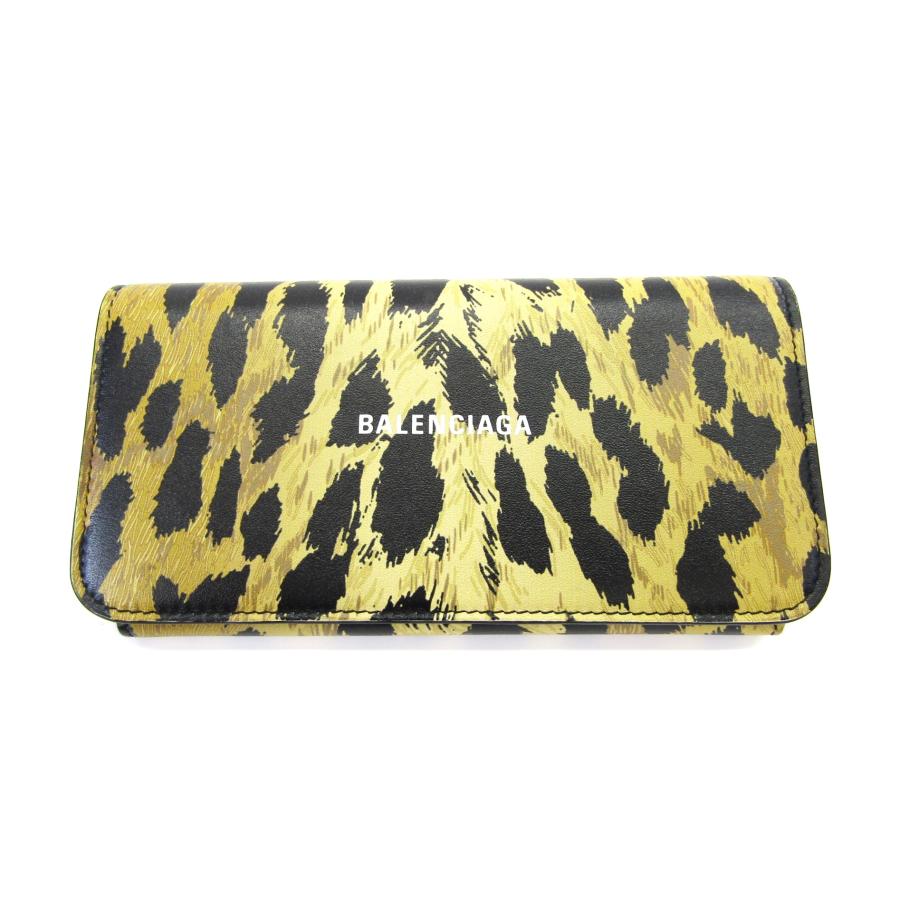 大幅値下げ中✨BALENCIAGA バレンシアガ レオパード長財布 豹柄財布 BALENCIAGA（バレンシアガ） レオパード柄 594289 ウォレット 長財布