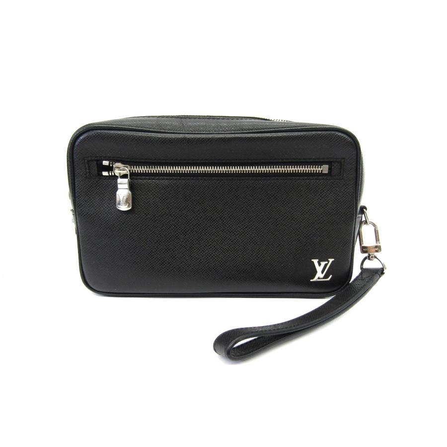 ルイヴィトン セカンドバック タイガ ポシェット M30441 ブラックレザー LOUIS VUITTON（ルイ・ヴィトン） タイガ ポシェット カサイ M30441