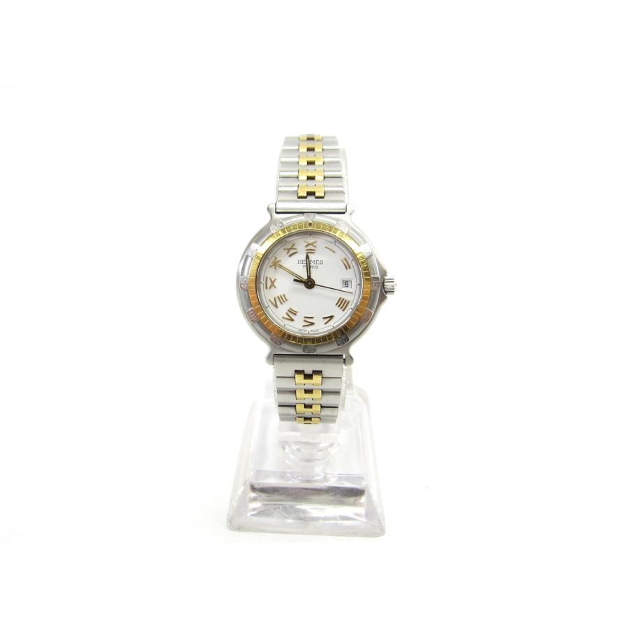 HERMES エルメス キャプテンニモ レディース クオーツ 10ATU H  