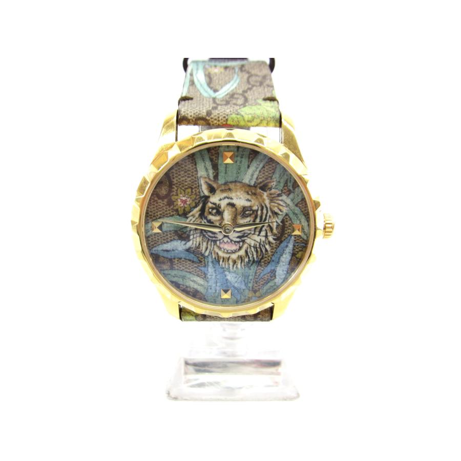 GUCCI グッチ 126.4 Gタイムレス タイガー YA1264187 腕時計 GUCCI グッチ 126.4 Gタイムレス タイガー YA1264187 腕時計