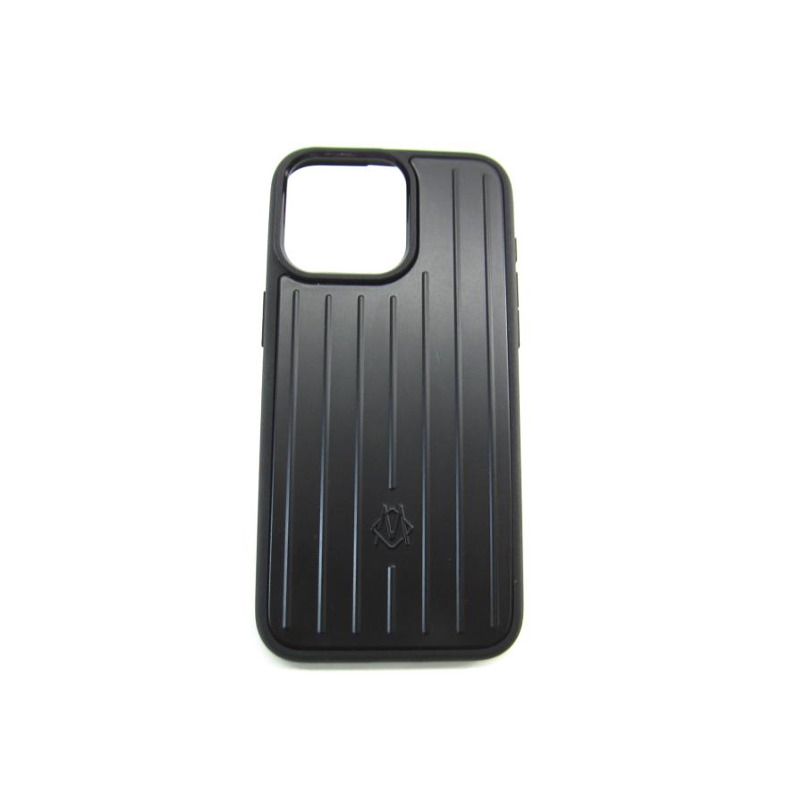 RIMOWA リモワ iPhone 15 ProMAX用 携帯 ケース ブラック RIMOWA リモワ iPhone 15 ProMAX用 携帯 ケース ブラック