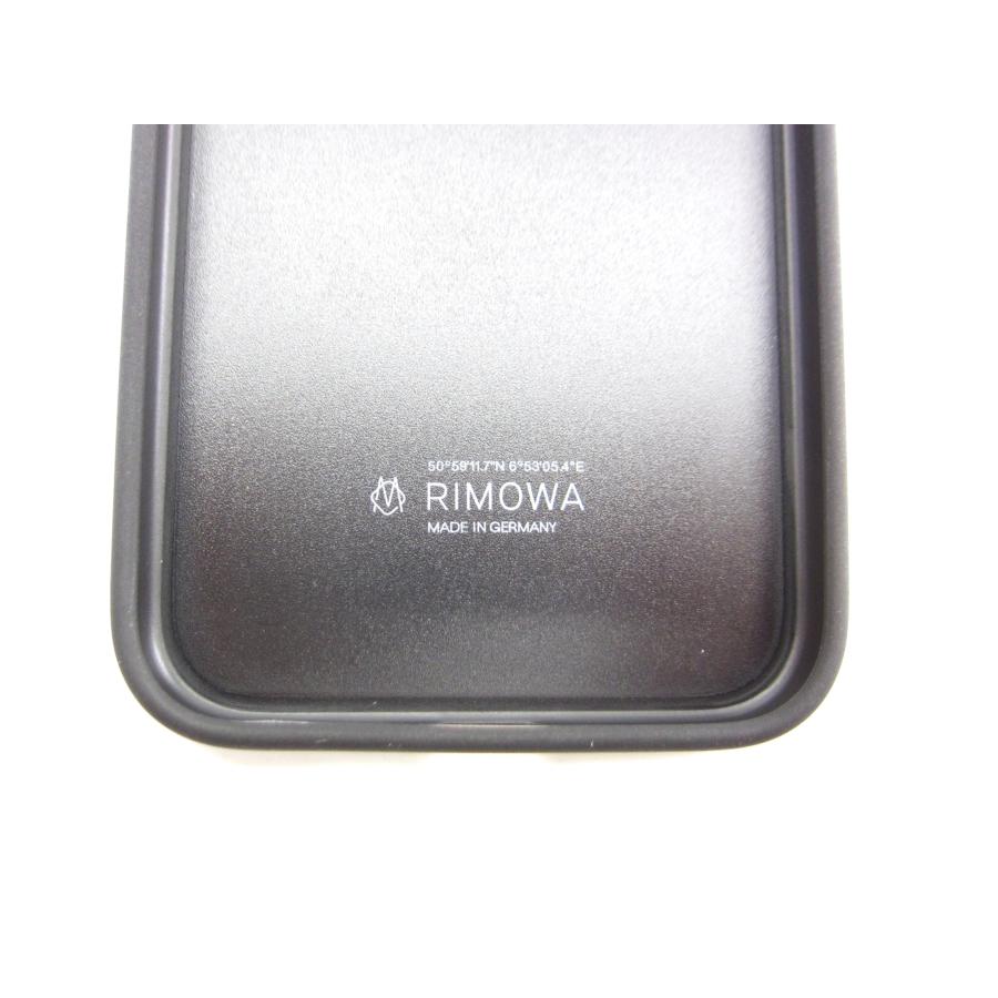 RIMOWA リモワ iPhone 15 ProMAX用 携帯 ケース ブラック RIMOWA リモワ iPhone 15 ProMAX用 携帯 ケース ブラック