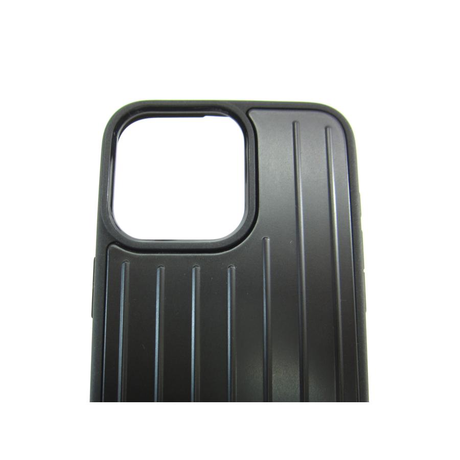 RIMOWA リモワ iPhone 15 ProMAX用 携帯 ケース ブラック RIMOWA リモワ iPhone 15 ProMAX用 携帯 ケース ブラック