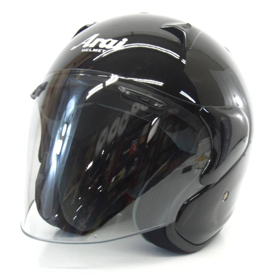 アライSZ-G ジェットヘルメットMサイズグラスブラック　美品‼️ ARAI アライ SZ-G グラスブラック サイズ：M (57-58cm) ヘルメット
