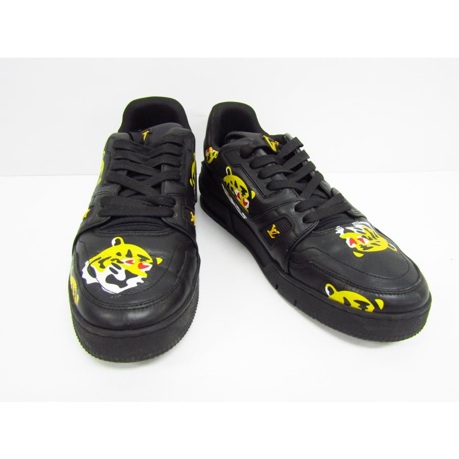 LOUIS VUITTON 20SS ×NIGO トレイナー ライン ローカットスニーカー