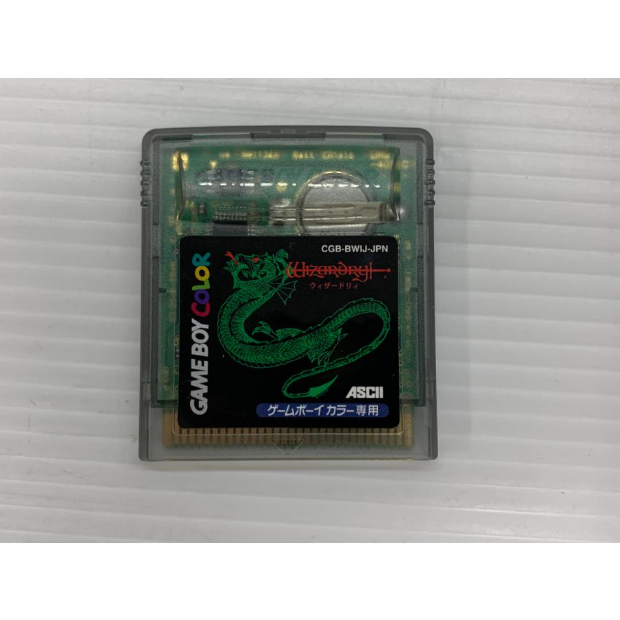 T*Z様 新品未使用　ウィザードリィ　ゲームボーイカラー ウィザードリィ ゲームボーイカラー専用 アスキー 箱・説明書付