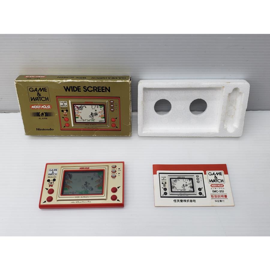 任天堂 ミッキーマウス ゲーム＆ウォッチ 箱・取扱説明書 付属