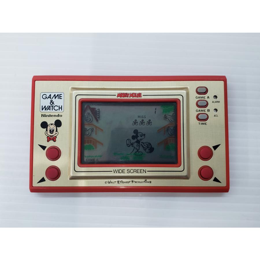 ゲーム&ウォッチ ミッキーマウス 箱•説明書付き Nintendo 任天堂 ゲーム&ウォッチ ミッキーマウス 箱•説明書付き Nintendo 任天堂