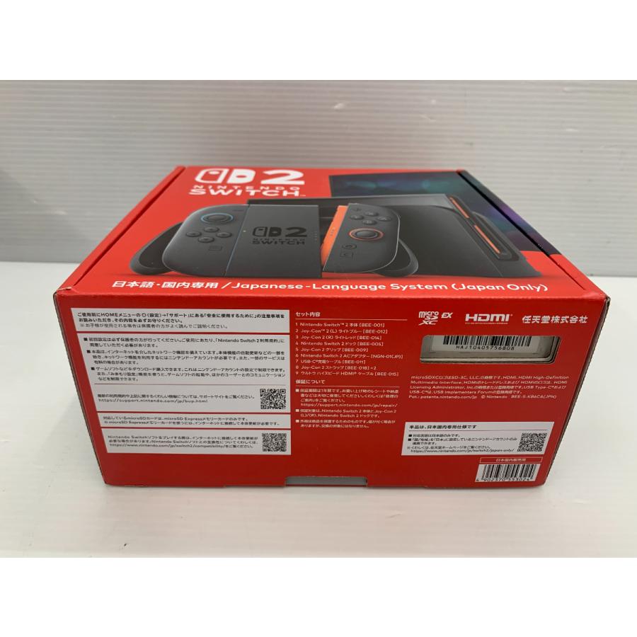 Nintendo Switch Switch2本体 日本語版 ニンテンドースイッチ2本体 未