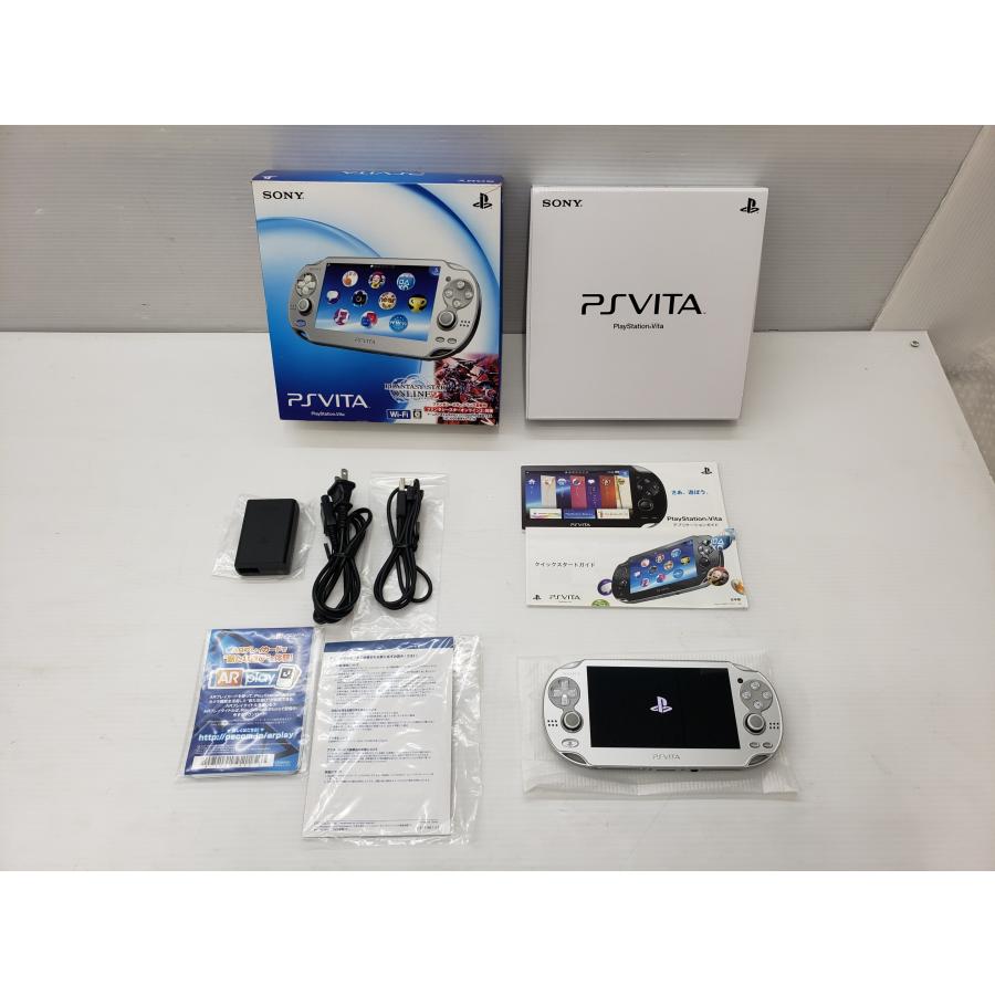 PlayStation PSVITA PCH-1000 アイス・シルバー PCHJ-10007 本体