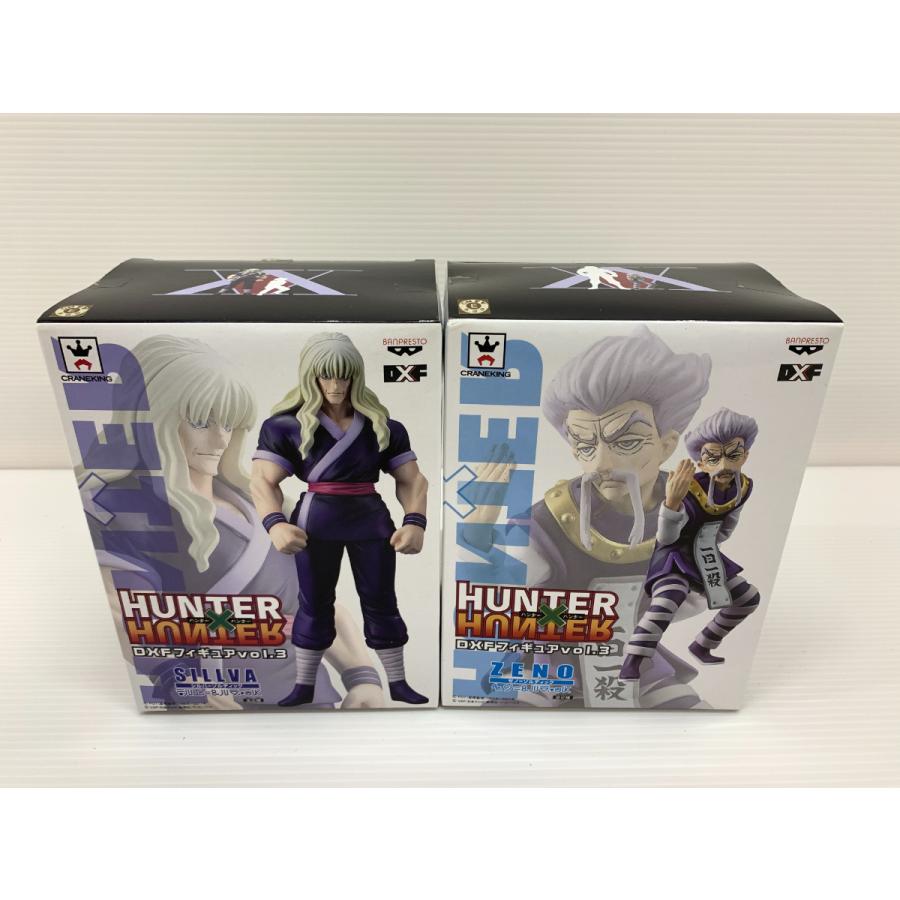 DXFフィギュア HUNTER×HUNTER VOL.3 ゼノ シルバ 2点セット ☆041091