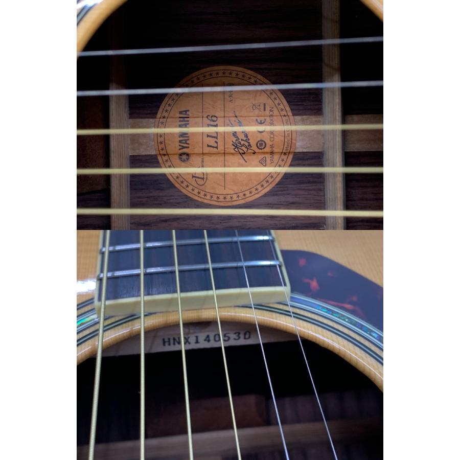 YAMAHA アコースティックギター LL16AREセミハードケース付き　美品 YAMAHA ヤマハ LL16 ARE アコースティックギター Lseries 2017年