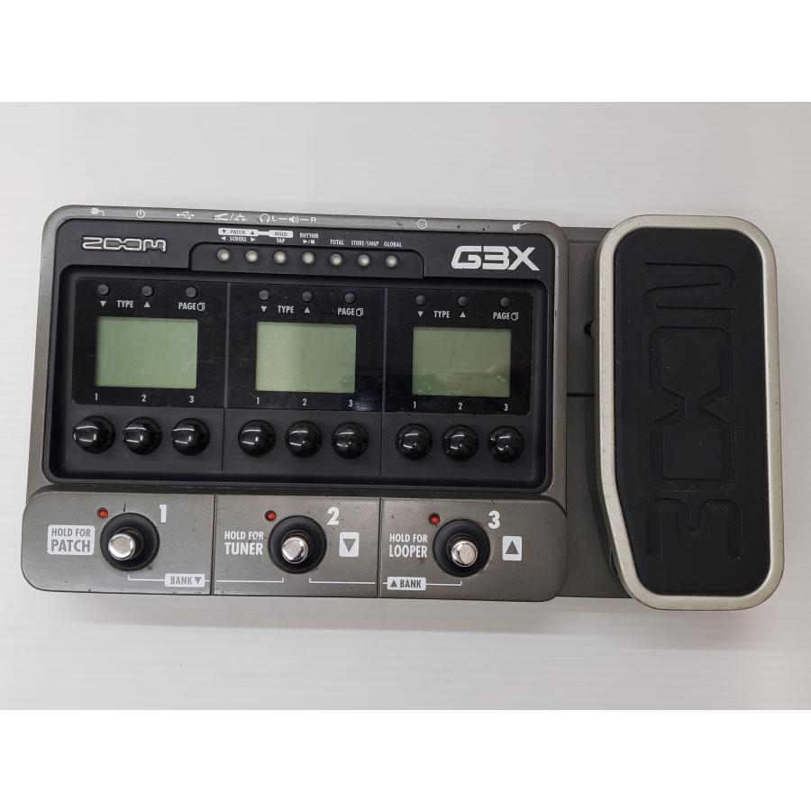 ZOOM ズーム G3X マルチエフェクター 動作確認済み 《080100