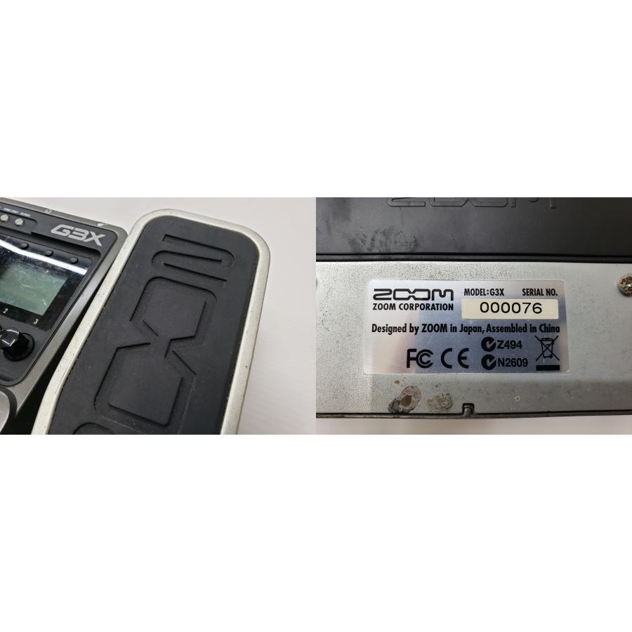 ZOOM ズーム G3X マルチエフェクター 動作確認済み 《080100