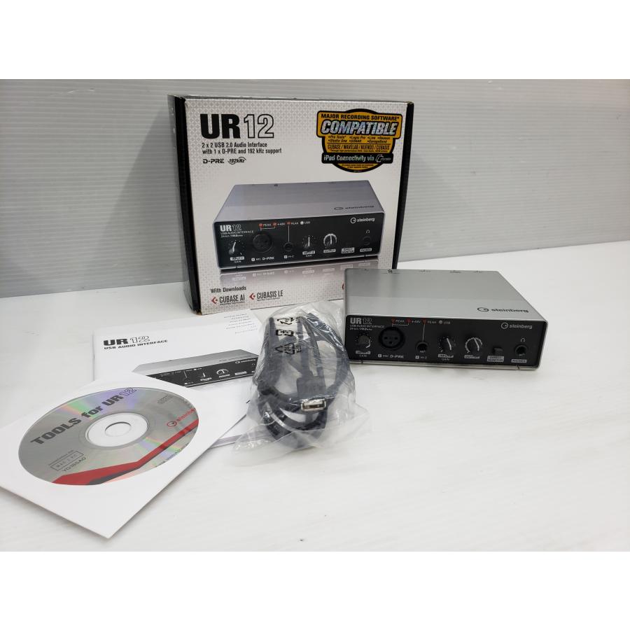 Steinberg スタインバーグ UR12 USB オーディオインターフェース 動作