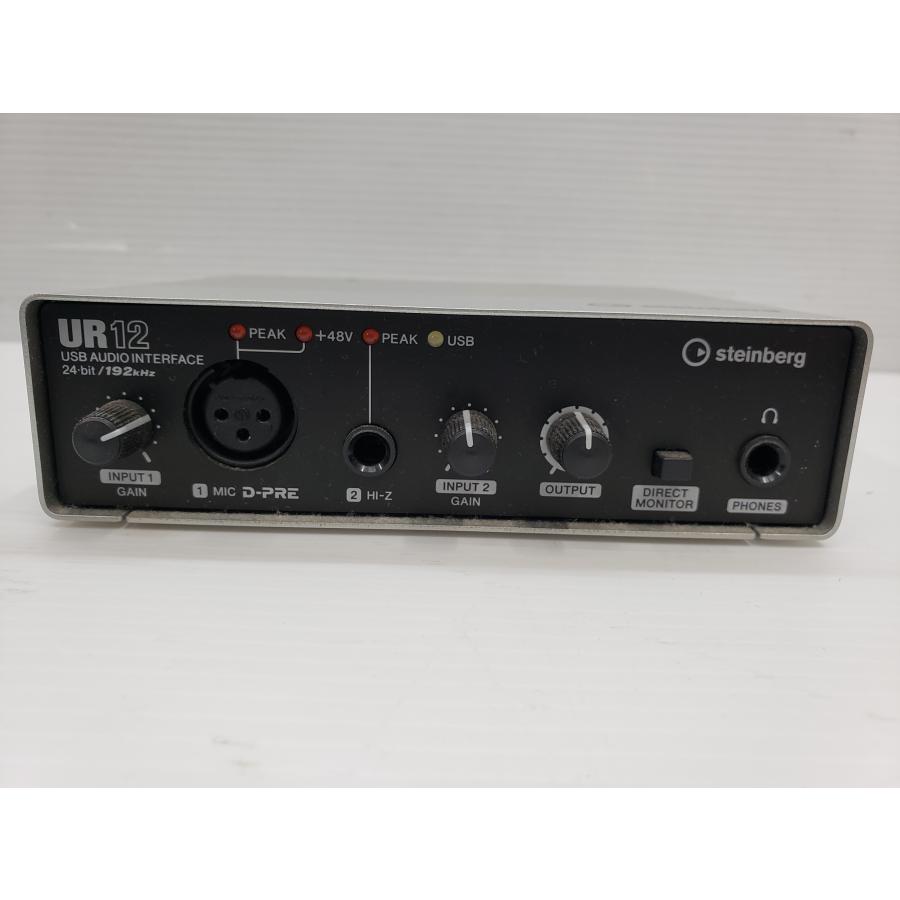 Steinberg スタインバーグ UR12 USB オーディオインターフェース 動作