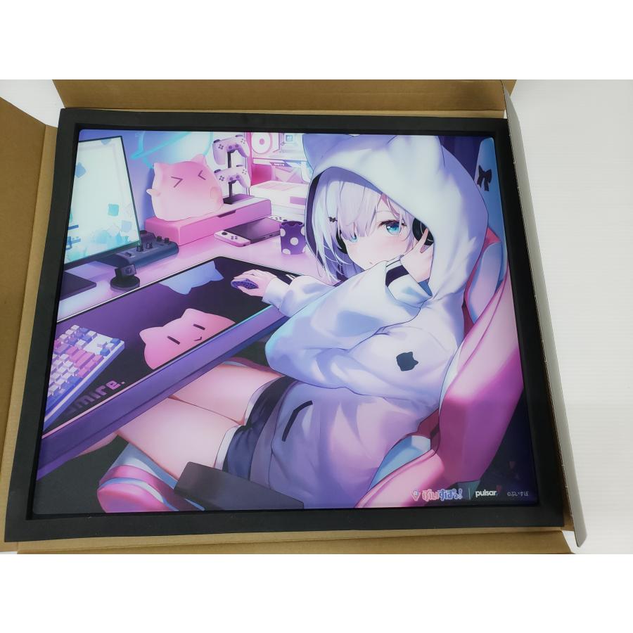PULSAR GLASS MOUSEPAD 花芽すみれ EDITION