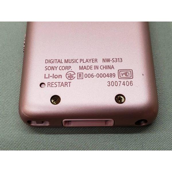 SONY ウォークマン Sシリーズ 4GB NW-S313/動作確認済み SONY（ソニー） ウォークマン Sシリーズ NW-S313 4GB 本体のみ 動作