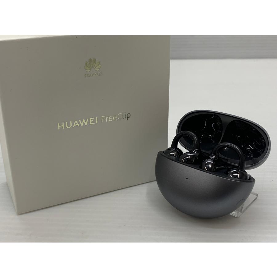【新品】HUAWEI FreeClip ワイヤレスイヤホン T0017 ブラック HUAWEI（ファーウェイ） オープンイヤー ワイヤレスイヤホン