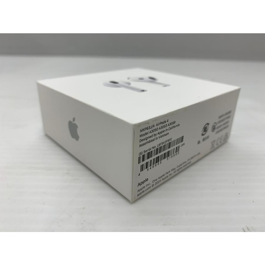 AirPods4 ANC非搭載 新品未開封 MXP63J/A Apple アップル AirPods 4 MXP63J/A ANC非搭載モデル 未開封品
