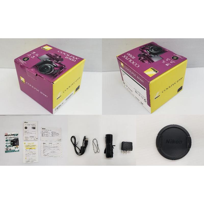 Nikon COOLPIX B500 プラムカラー ガードフィルム箱付き Nikon