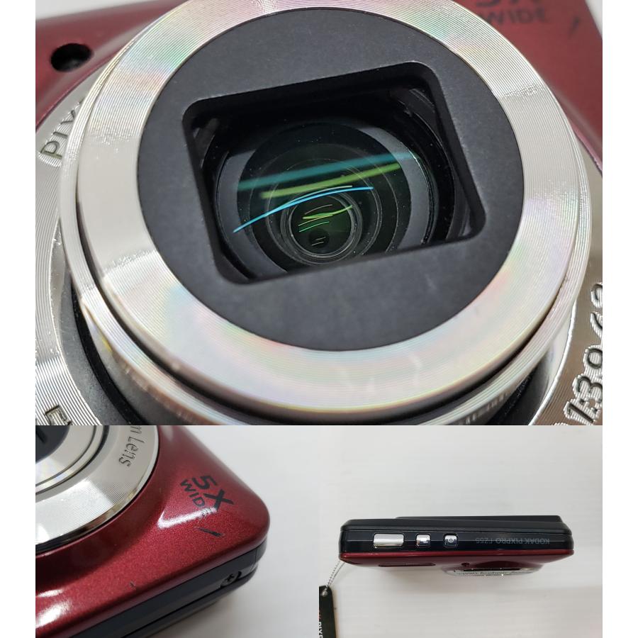 KODAK コダック PIXPRO FZ55 デジタルカメラ レッド 箱付属 動作確認