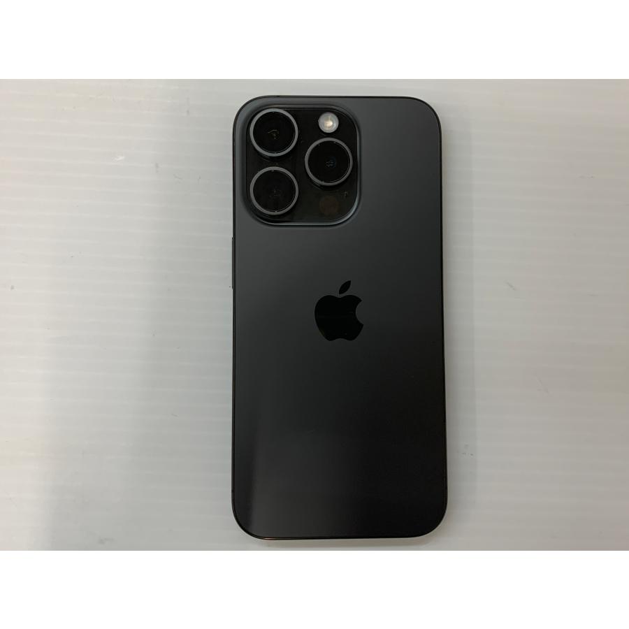 Apple iPhone 15 Pro ブラックチタニウム 256GB MTUC3J/A A3101 SIMフリー 動作確認済み 箱 付属 ▽060459の画像