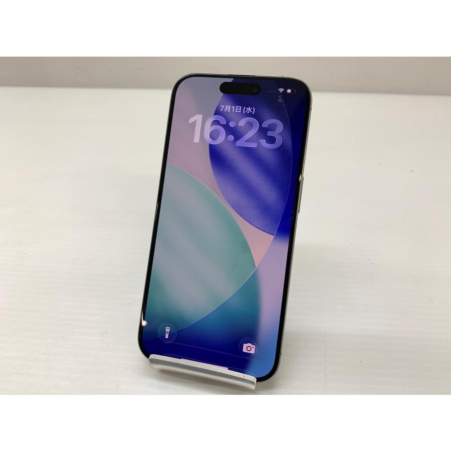 Apple Apple iPhone 15 Pro au〇 128GB MTU93J/A ナチュラルチタニウム