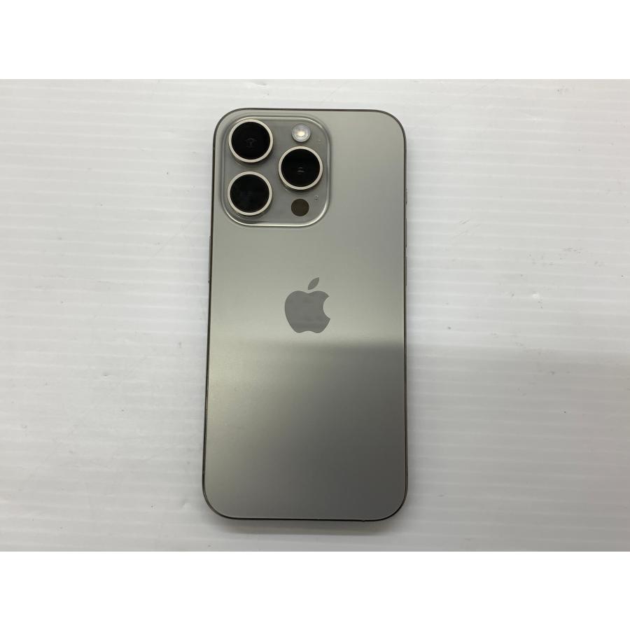 Apple Apple iPhone 15 Pro au〇 128GB MTU93J/A ナチュラルチタニウム