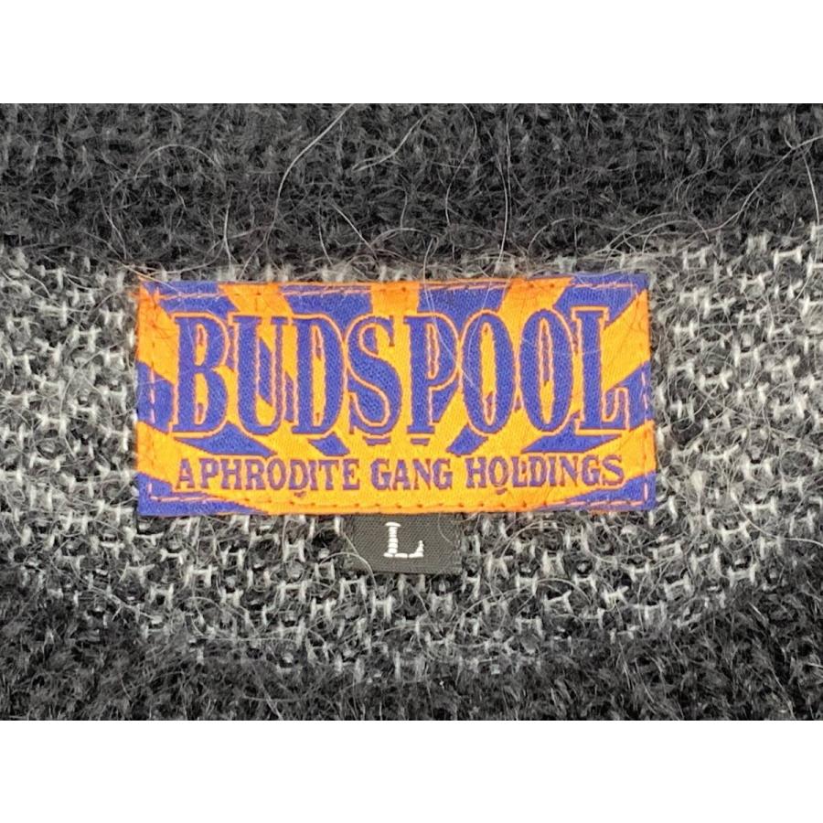 GAKKIN×BUDSPOOL ニットセーター S GAKKIN × BUDSPOOL 花罰家紋 COTTON KNIT JACQUARD SWEATER BLACK