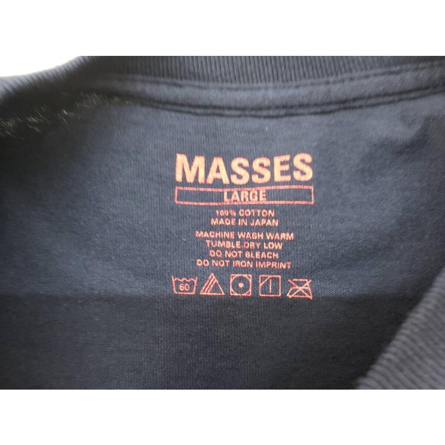 MASSES マシス T-shirt L/S FLAME2 長袖 Tシャツ ロンT 炎