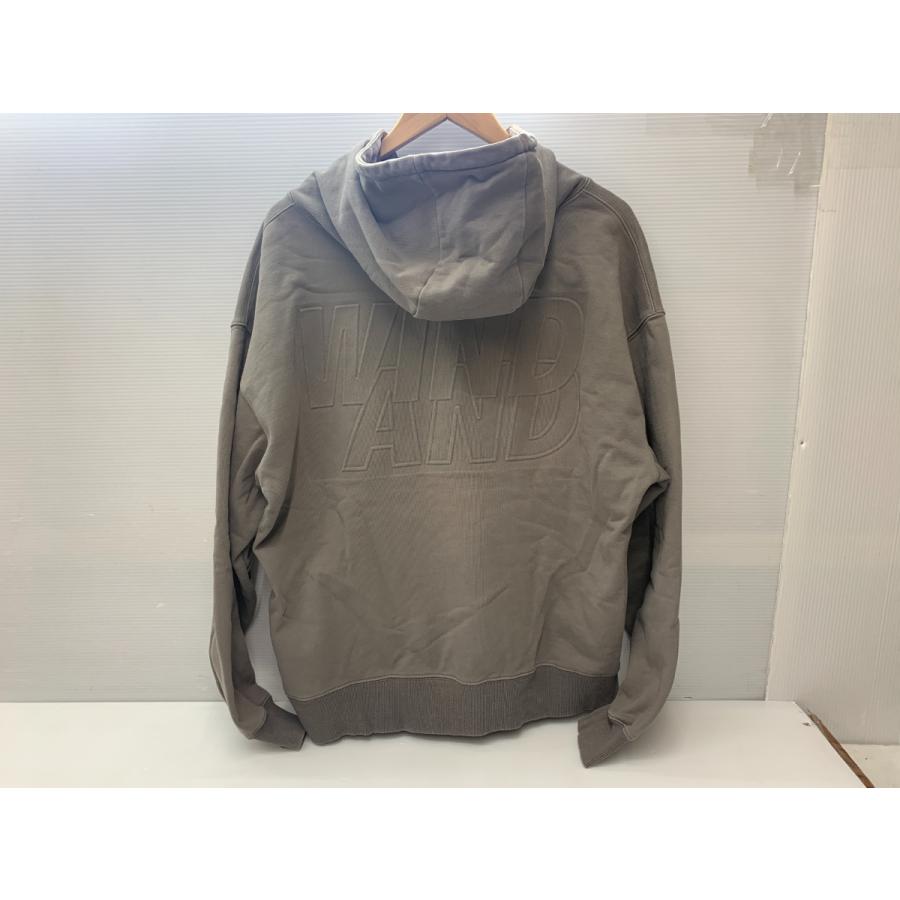 WIND AND SEA エンボス フーディー　パーカー WIND AND SEA（ウィンダンシー） EMBOSSED HOODIE エンボスロゴ