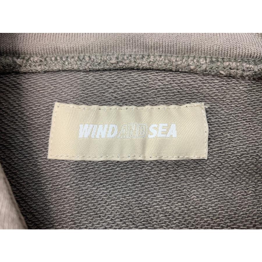 WIND AND SEA（ウィンダンシー） EMBOSSED HOODIE エンボスロゴ
