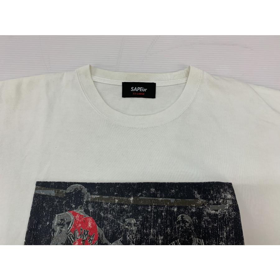 SAPEur サプール BIG3 クラシックTシャツ ホワイト サイズXXL 半袖